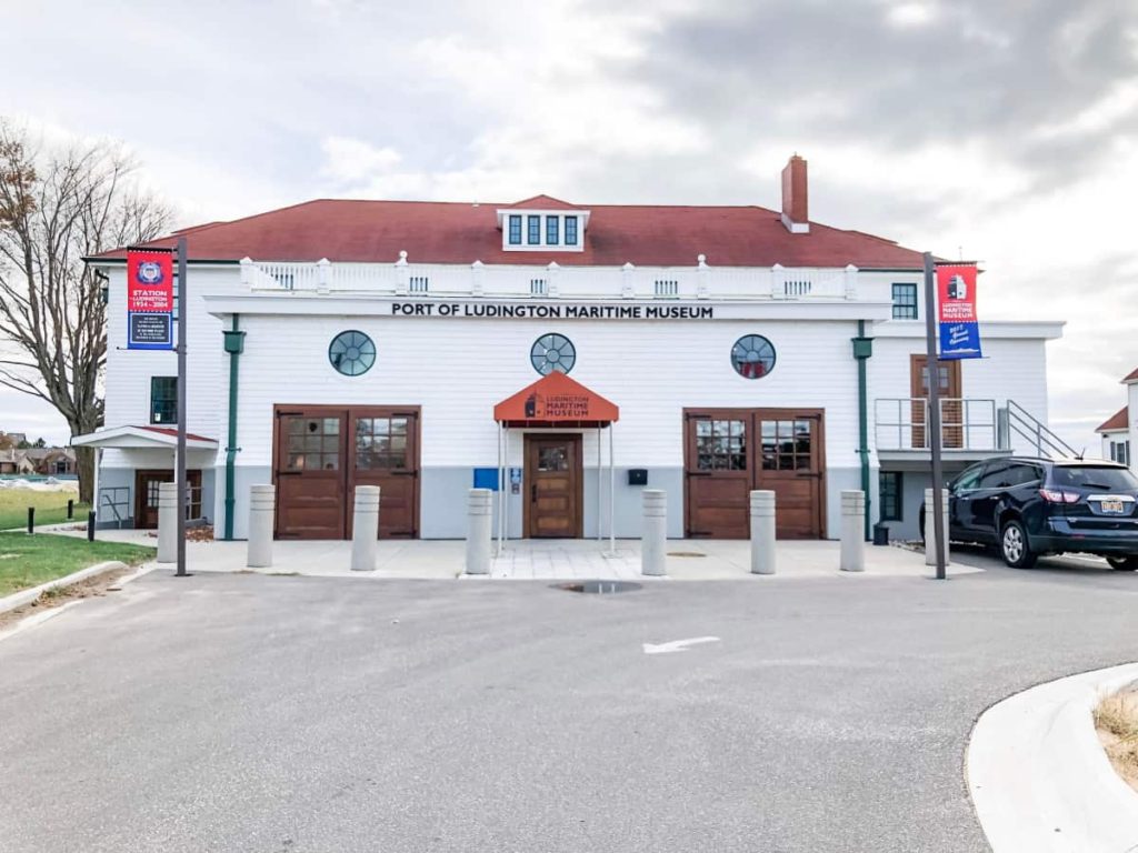 Ludington Maritime Museum Front of Building